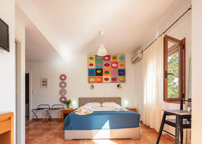 Aliki ,aegean Sea Breeze 750m From The Beach! Вилла *