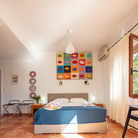 Aliki ,aegean Sea Breeze 750m From The Beach! فيلة *
